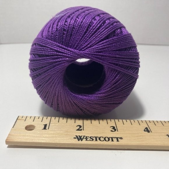 2 Dark Purple Crochet Thread Fashion 3 Aunt Lydia - Picture 5 of 12
